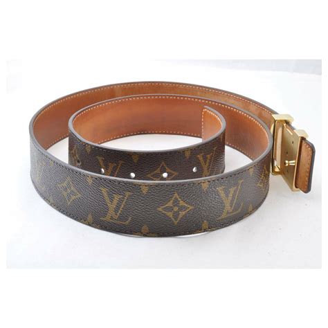 Ceinture en cuir LOUIS VUITTON pour Homme .